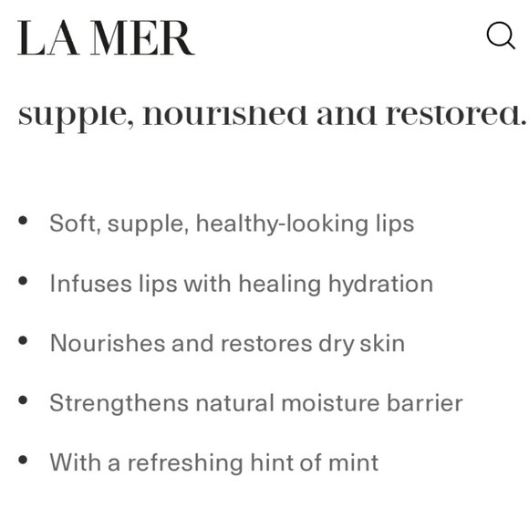 La Mer The Lip Balm - Picture 2 of 7